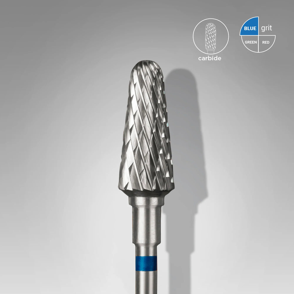 Punta Carbide Tronco, blu, diametro 6 mm – lunghezza punta 14 mm