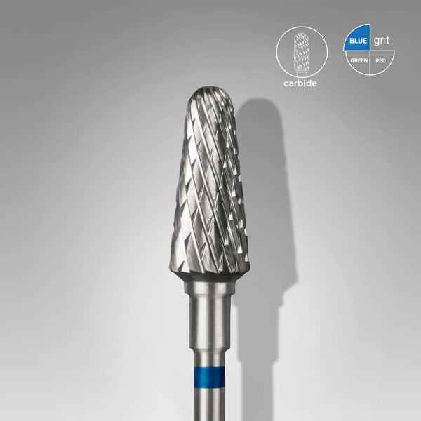 Punta Carbide Tronco, blu, diametro 6 mm – lunghezza punta 14 mm