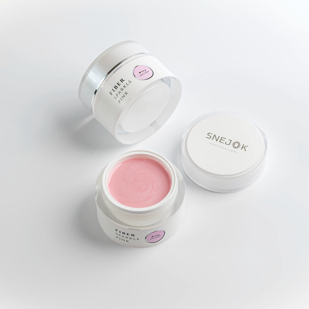 Fiber Gel Sparkle Pink 50g