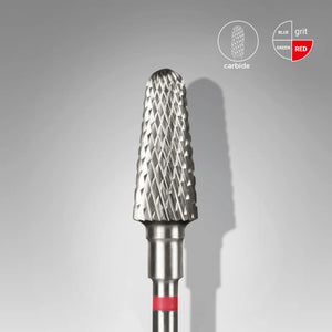 Punta Carbide Tronco, rosso, diametro 6 mm – lunghezza punta 14 mm